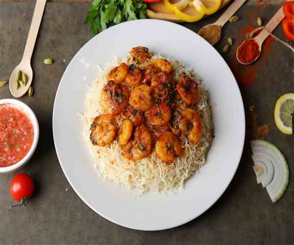 Murabian Shrimp with Rice